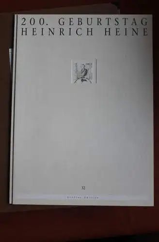 Deutschland Atelier Edition der POST 1997: 200. Geburtstag Heinrich Heine; MiNr. 1962