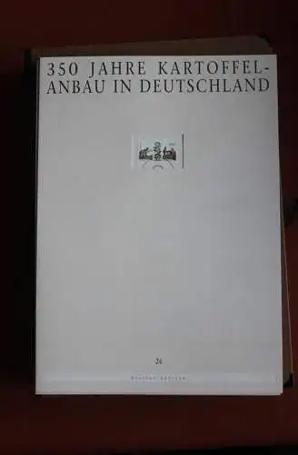 Deutschland Atelier Edition der POST 1997: 350 Jahre Kartoffelanbau in Deutschland; MiNr. 1946