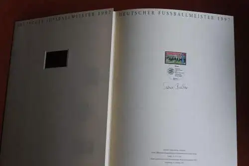 Deutschland Atelier Edition der POST 1997: Deutscher Fußballmeister 1997; MiNr. 1958