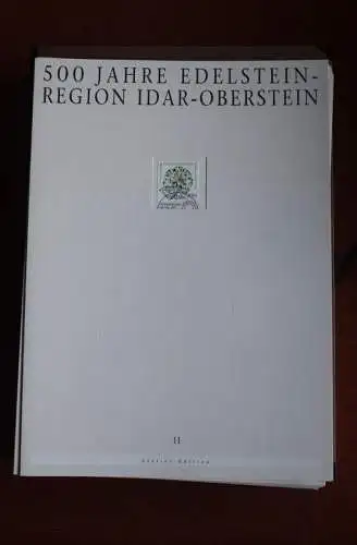 Deutschland Atelier Edition der POST 1997: 500 Jahre Edelsteinregion Idar-Oberstein; MiNr. 1911