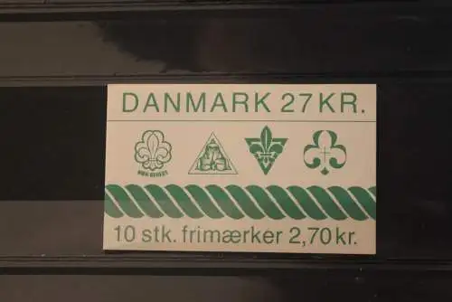 Dänemark Markenheft MH  Pfadfinder, 12.4.1984; MiNr. 805, MNH