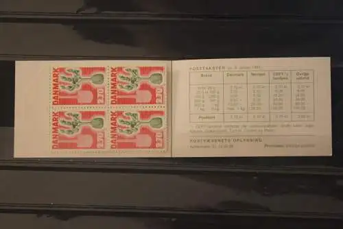 Dänemark Markenheft MH  Aufforstungsprogramm, 26.1.1984; MiNr. 799, MNH