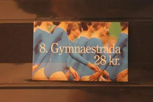 Dänemark Markenheft MH 8. Gymnaestrada, 18.6.1987; MiNr. 897, MNH