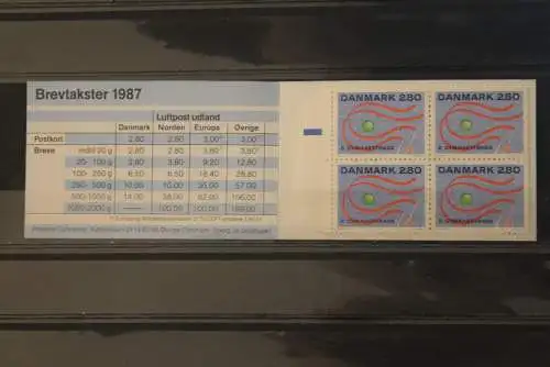 Dänemark Markenheft MH 8. Gymnaestrada, 18.6.1987; MiNr. 897, MNH