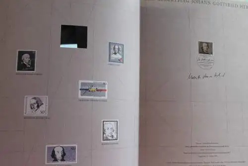 Deutschland Atelier Edition der POST 1994: 250. Geburtstag von Johann G. Herder; MiNr. 1747