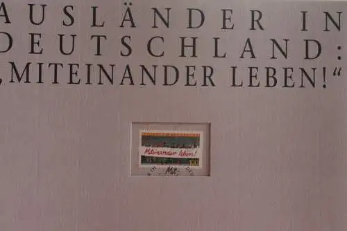 Deutschland Atelier Edition der POST 1994: Ausländer in Deutschland; MiNr. 1725