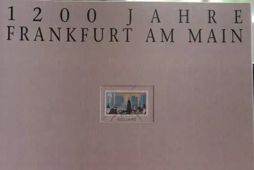 Deutschland Atelier Edition der POST 1994: 1200 Jahre Frankfurt; MiNr. 1721