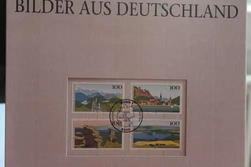 Deutschland Atelier Edition der POST 1994: Bilder aus Deutschland;  MiNr. 1742-45