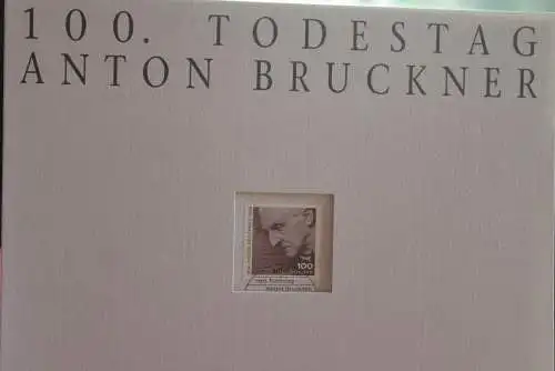 Deutschland Atelier Edition der POST 1996: 100. Todestag von Anton Bruckner;  MiNr. 1888