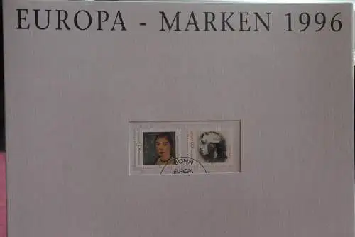 Deutschland Atelier Edition der POST 1996: EUROPA-Marken; MiNr. 1854-55