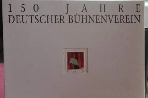 Deutschland Atelier Edition der POST 1996: 150 Jahre Deutscher Bühnenverein;  MiNr. 1857