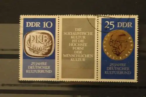 DDR 1970; Kulturbund, MiNr. W ZD 230, gestempelt