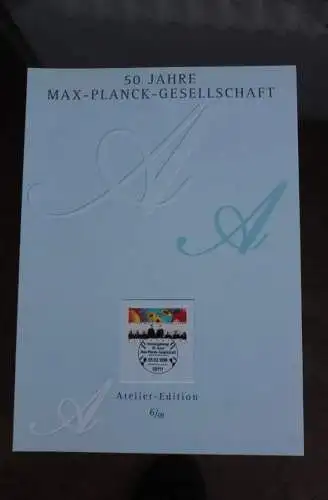 Deutschland Atelier Edition der POST 1998: Max-Planck-Gesellschaft; MiNr. 1973