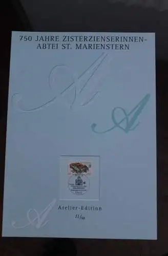 Deutschland Atelier Edition der POST 1998: Abtei Sankt Marienstern; MiNr. 1982