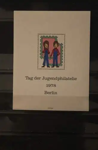 VIGNETTE; BRD  Tag der Jugendphilatelie Berlin 1978 der Deutschen Philatelistenjugend