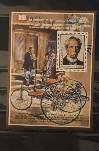 VIGNETTE; BRD Deutscher Philatelistentag 1979 Mannheim; Carl Benz