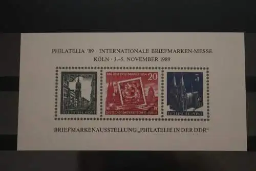 VIGNETTE; BRD, Vignette zur PHILATELIA '89 Köln