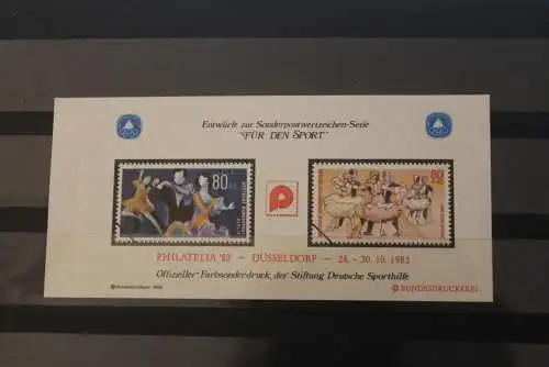 Vignette:BRD/Berlin;Für den Sport,Offizieller Druck der Deutsche Sporthilfe zur Philatelia Düsseldorf 1983