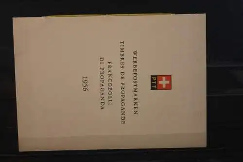 Schweiz 1956,  PTT- Sammelheft  Nr. 1;  1.3.1956; ESST