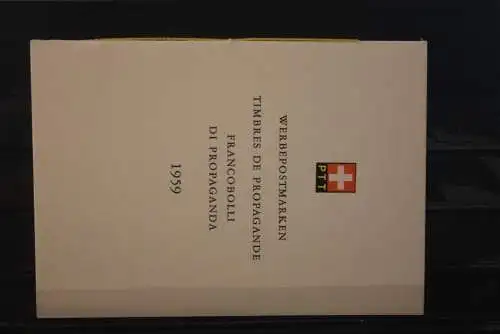 Schweiz 1959,  PTT- Sammelheft  Nr. 18; 9.3.1959; ESST