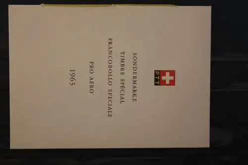 Schweiz 1963,  PTT- Sammelheft  Nr. 56; Pro Aero; 1.6.1963; ESST