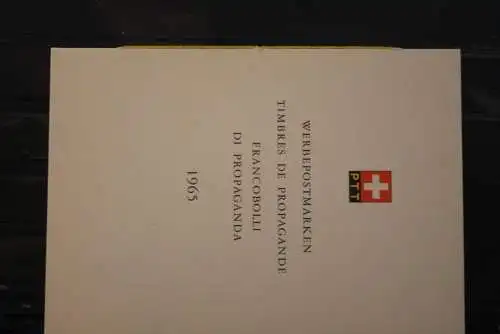 Schweiz 1965,  PTT- Sammelheft  Nr. 65; 8.3.1965; ESST