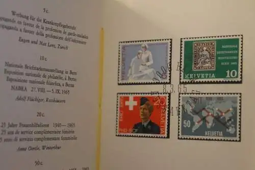 Schweiz 1965,  PTT- Sammelheft  Nr. 65; 8.3.1965; ESST