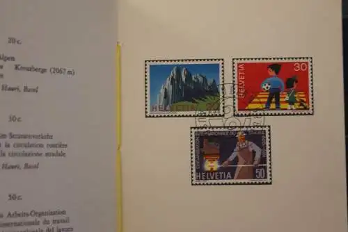 Schweiz 1969,  PTT- Sammelheft  Nr. 93; 18.9.1969; ESST