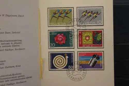 Schweiz 1971,  PTT- Sammelheft  Nr. 102; 11.3.1971; ESST