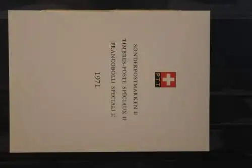 Schweiz 1971,  PTT- Sammelheft  Nr. 106; 23.9.1971; ESST