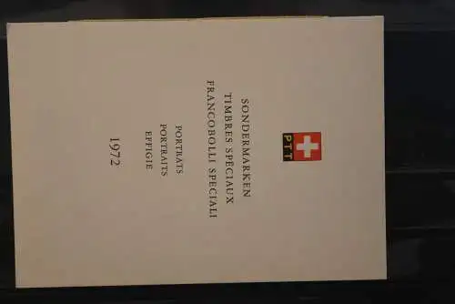 Schweiz 1972,  PTT- Sammelheft  Nr. 114; 21.9.1972; ESST