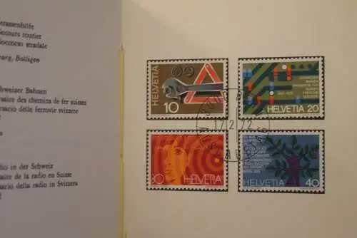 Schweiz 1972,  PTT- Sammelheft  Nr. 109; 17.2.1972; ESST