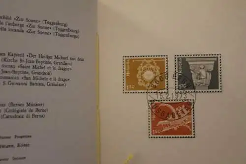 Schweiz 1973,  PTT- Sammelheft  Nr. 117; 15.2.1973; ESST