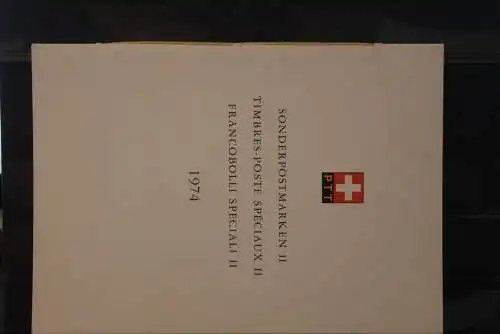 Schweiz 1974,  PTT- Sammelheft  Nr. 132; 19.9.1974; ESST