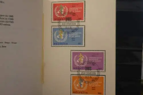 Schweiz 1975,  PTT- Sammelheft  Nr. 137; 13.2.1975;  OMS; ESST