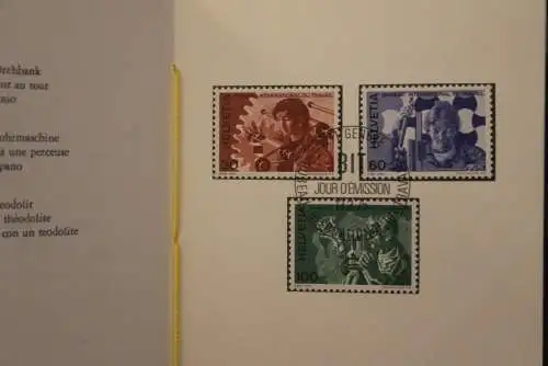 Schweiz 1975,  PTT- Sammelheft  Nr. 136; 13.2.1975; BIT; ESST