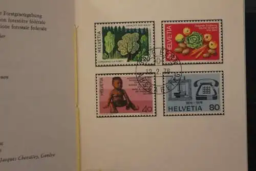 Schweiz 1976,  PTT- Sammelheft  Nr. 144; 12.2.1976; ESST