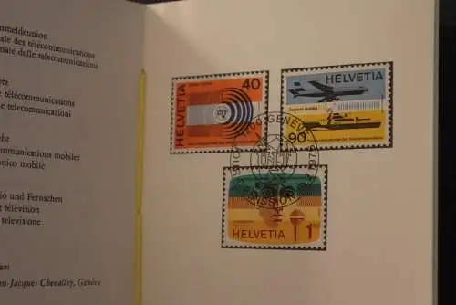 Schweiz 1976,  PTT- Sammelheft  Nr. 145; 12.2.1976; UIT; ESST