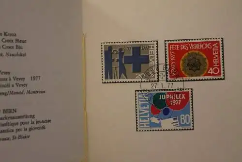 Schweiz 1977,  PTT- Sammelheft  Nr. 151; 27.1.1977; ESST