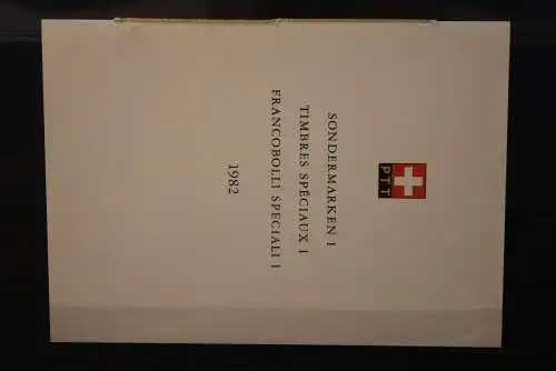 Schweiz 1982,  PTT- Sammelheft  Nr. 186; 18.2.1982,  ESST