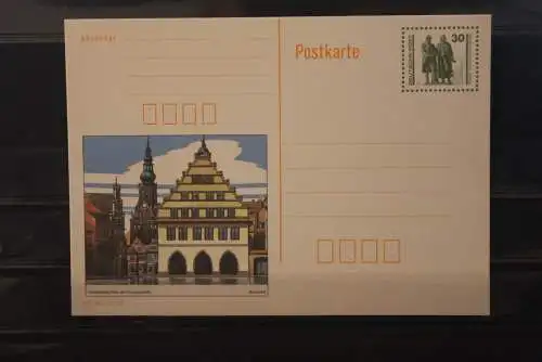 DDR 1990; Postkarte P 109/01, ungebraucht