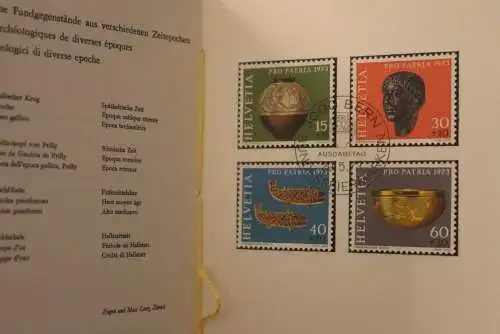 Schweiz 1973,  PTT- Sammelheft  Nr. 119, Pro Patria,  ESST