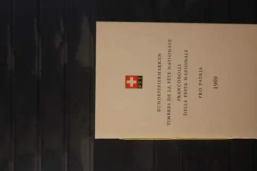 Schweiz 1969,  PTT- Sammelheft  Nr. 92, Pro Patria,  ESST