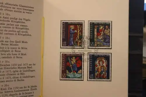 Schweiz 1969,  PTT- Sammelheft  Nr. 92, Pro Patria,  ESST