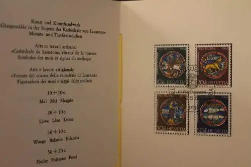 Schweiz 1968,  PTT- Sammelheft  Nr. 86, Pro Patria,  ESST