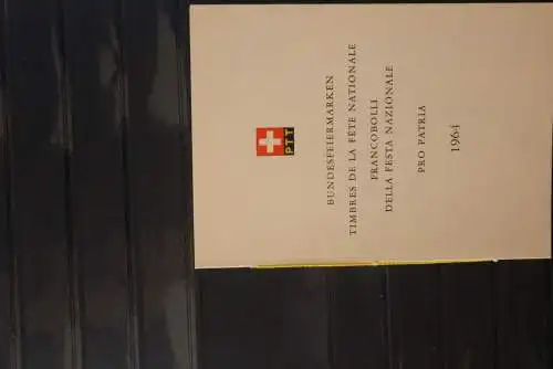 Schweiz 1964,  PTT- Sammelheft  Nr. 61, Pro Patria, Alte Münzen, ESST