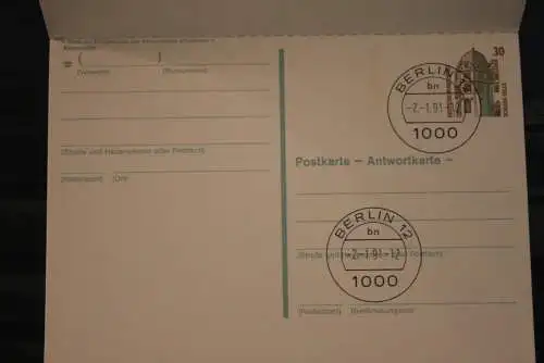 Deutschland 1990, Postkarte P 148 gebraucht