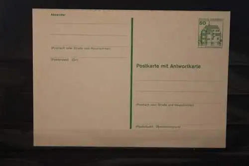 Deutschland 1980, Postkarte P 133 ungebraucht