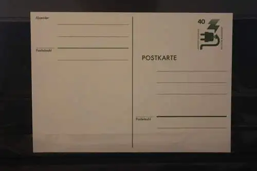 Deutschland 1974, Postkarte P 114, ungebraucht