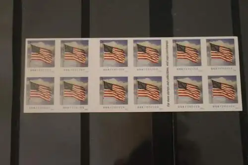 U.S.A. 2016, Markenheft MH 201 II, Flagge, MNH